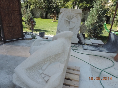 Príprava a posviacka sochy sv. Michala Archanjela_14