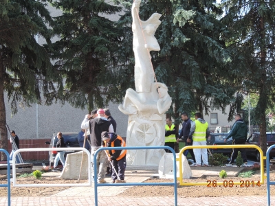 Príprava a posviacka sochy sv. Michala Archanjela_44