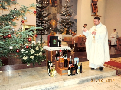 Požehnanie vína na sviatok sv. Jána_2