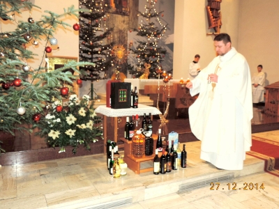 Požehnanie vína na sviatok sv. Jána_3